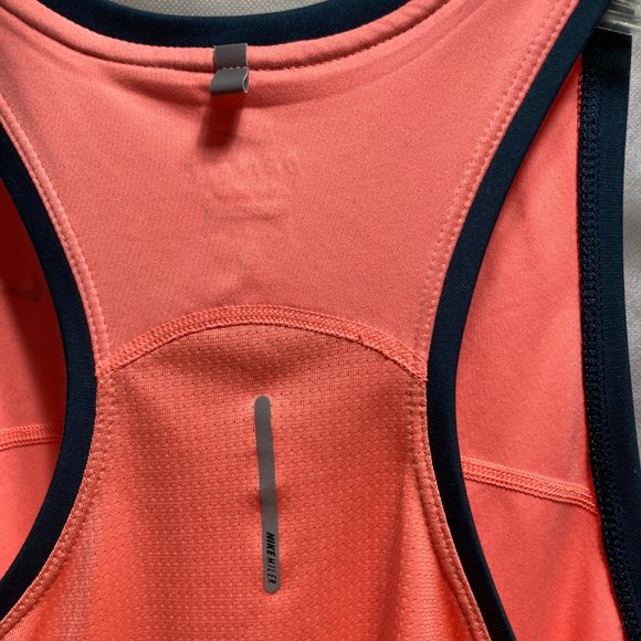 NIKE Dri-Fit Women's Orange Creamsicle Tank Top Racerback Women's Medium - Picture 9 of 15